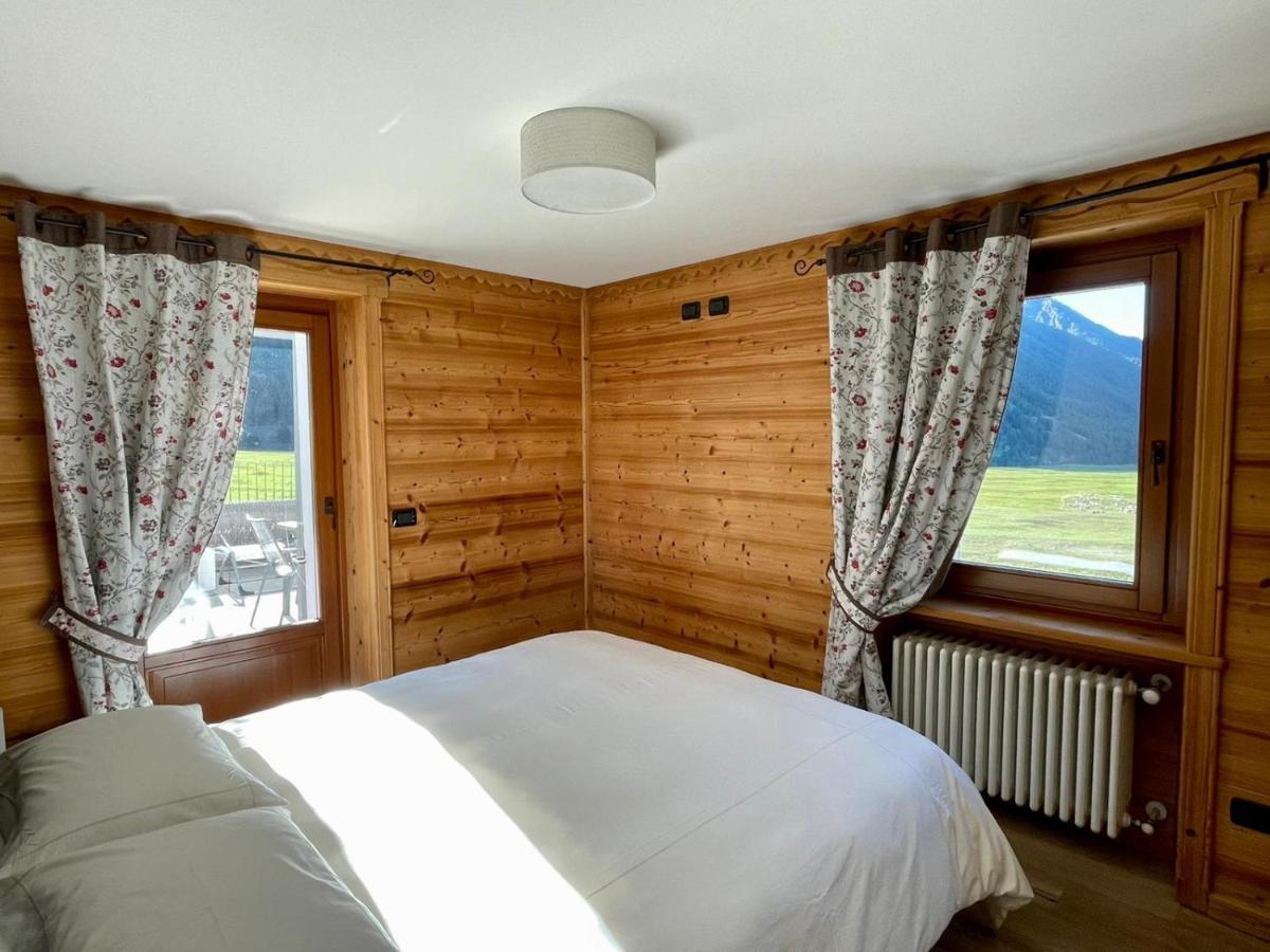 La Terrazza Apartment Cogne Bagian luar foto